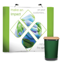 Impact popup exhibition stand