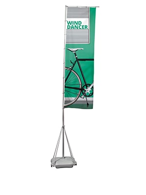 Wind dancer flag