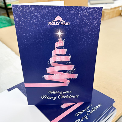 Printed corporate Christmas cards for 2023