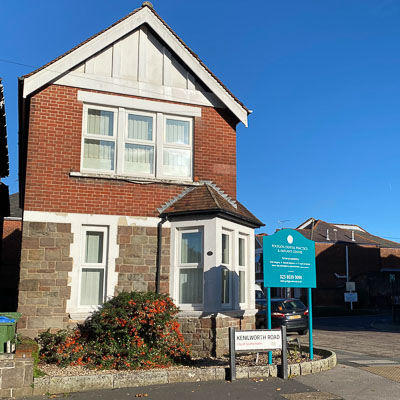 External sign with posts for Dentist