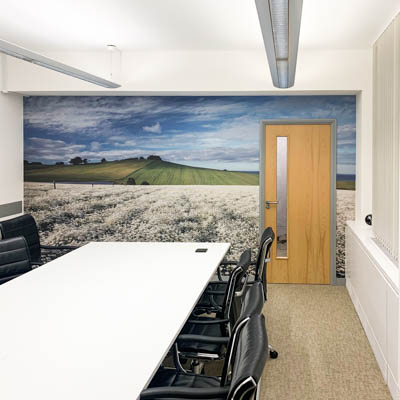 wall art graphic print and install in Hammersmith, London