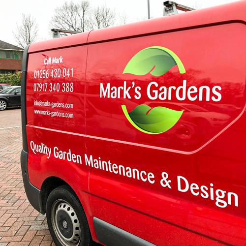 Basingstoke van signwriting and vinyl installation