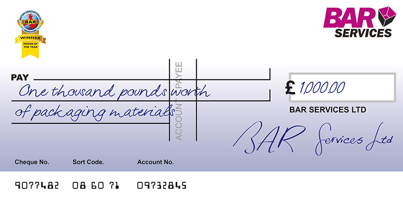 Novelty and marketing cheque printing