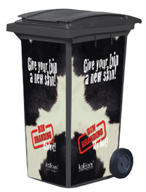 wheely bin sticker