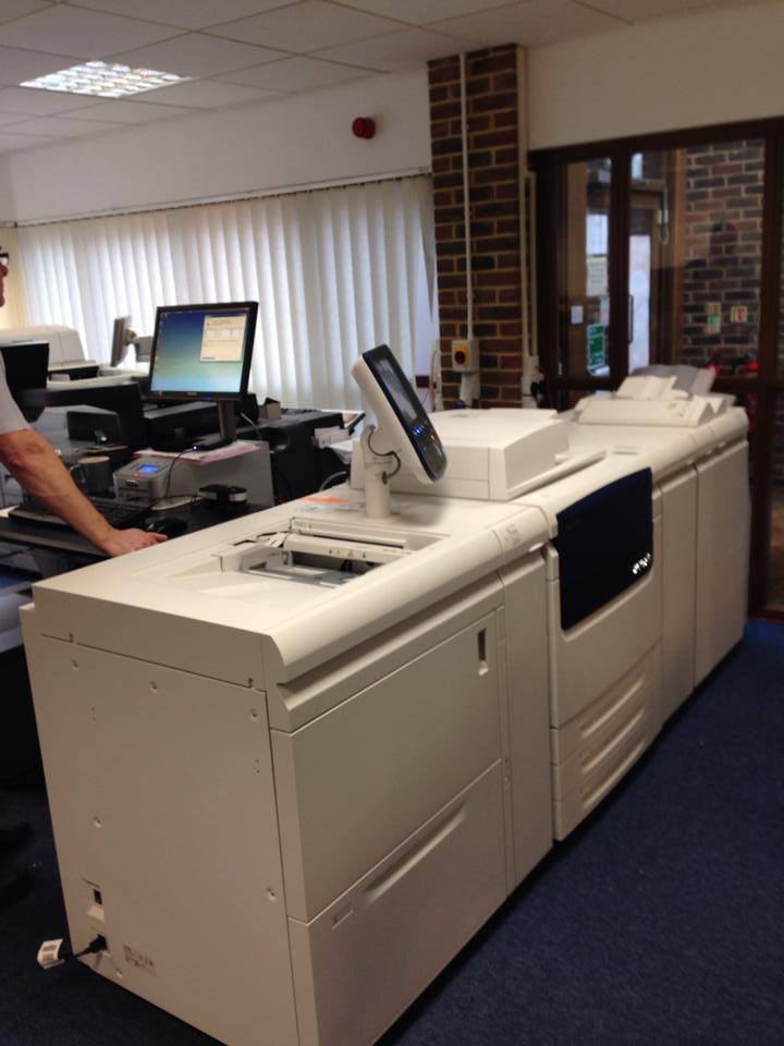 Talk Design & Print install a new Xerox J75 printer